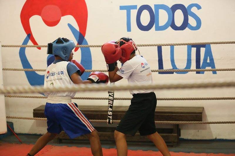 Patrocínio dos atletas do Instituto Todos na Luta