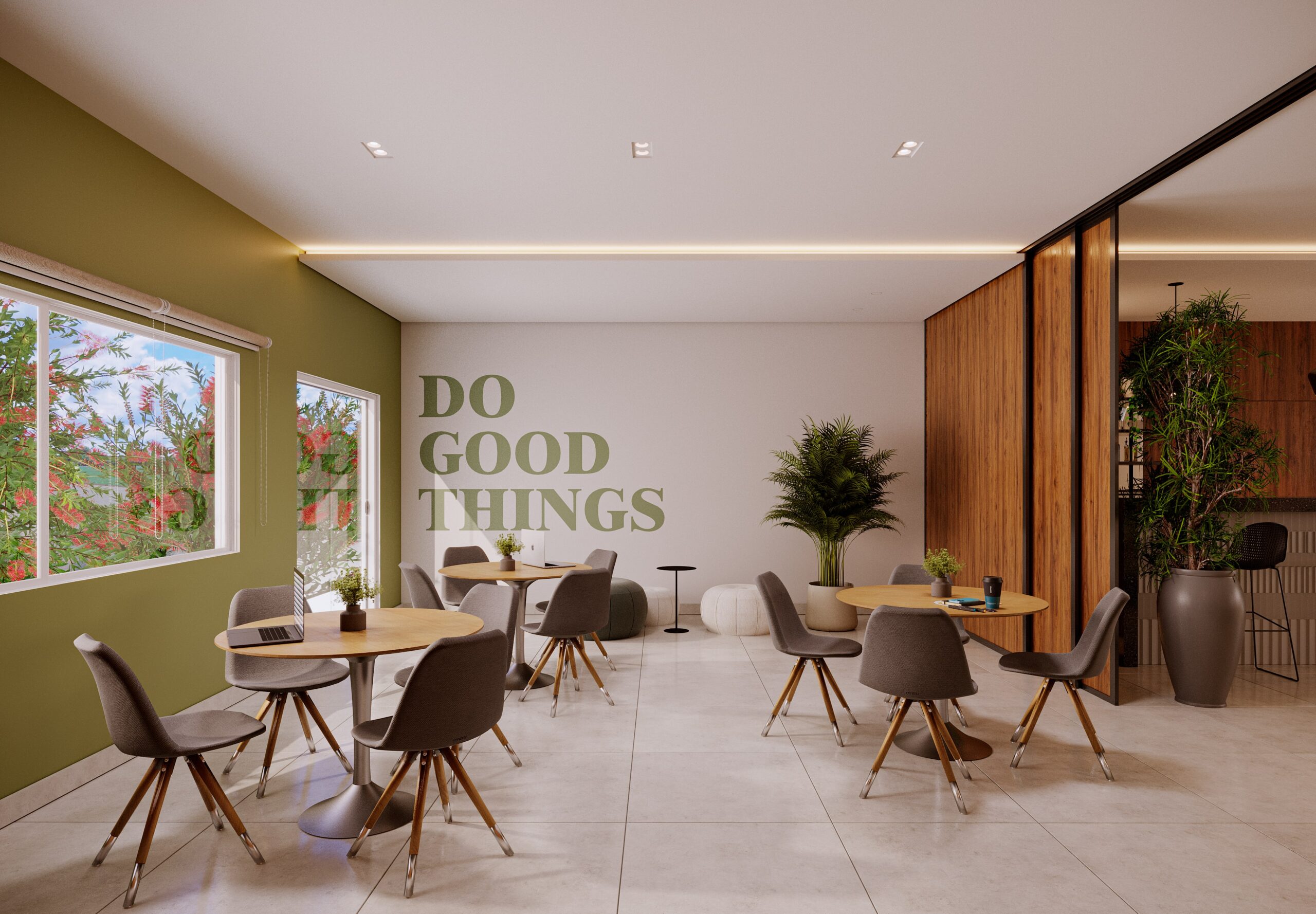 Coworking - Mirage Mogi Moderno